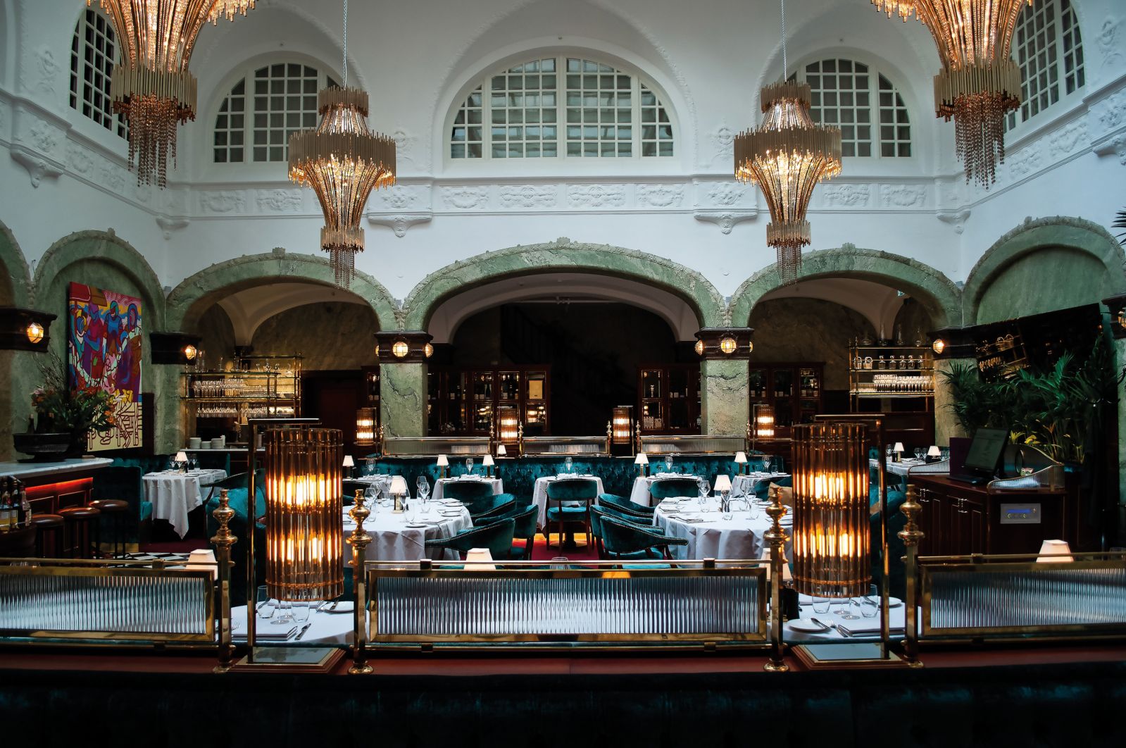 Bank Hotel’s majestic ground-floor restaurant, Bonnie’s