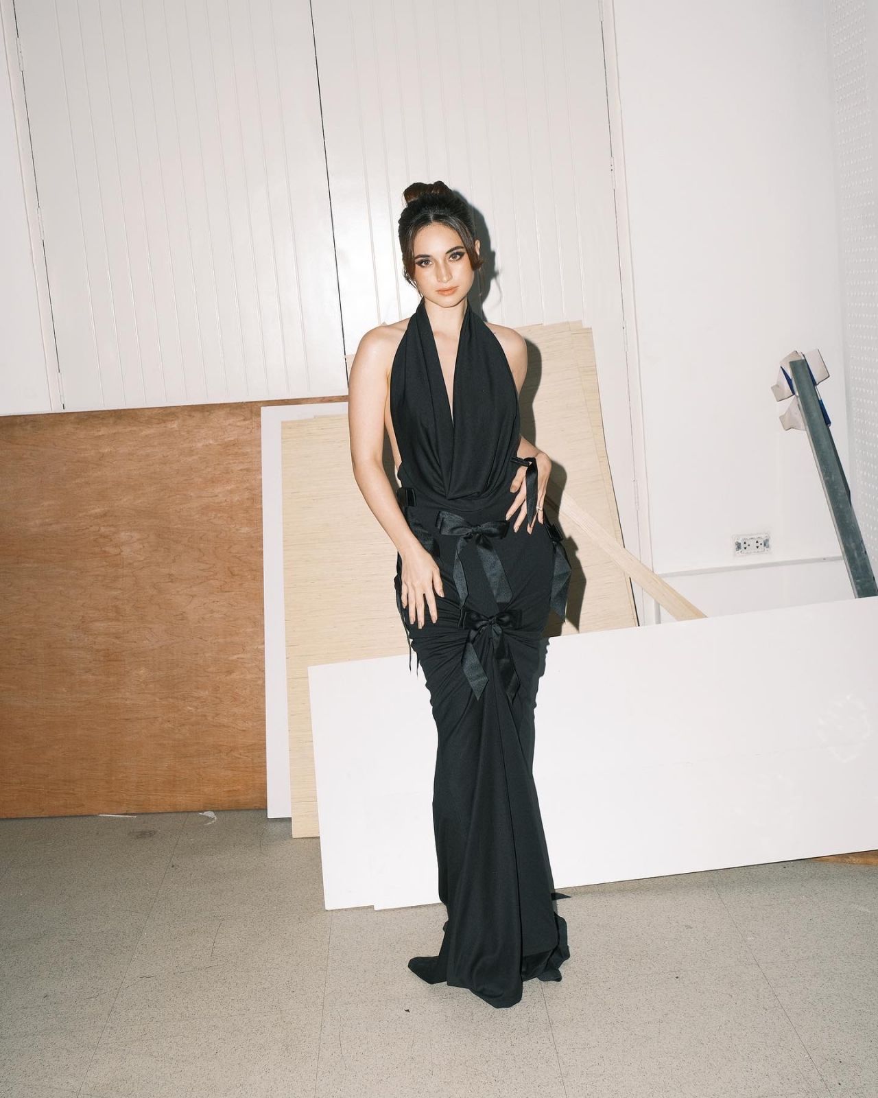 A dress in trademark Chris Nick black