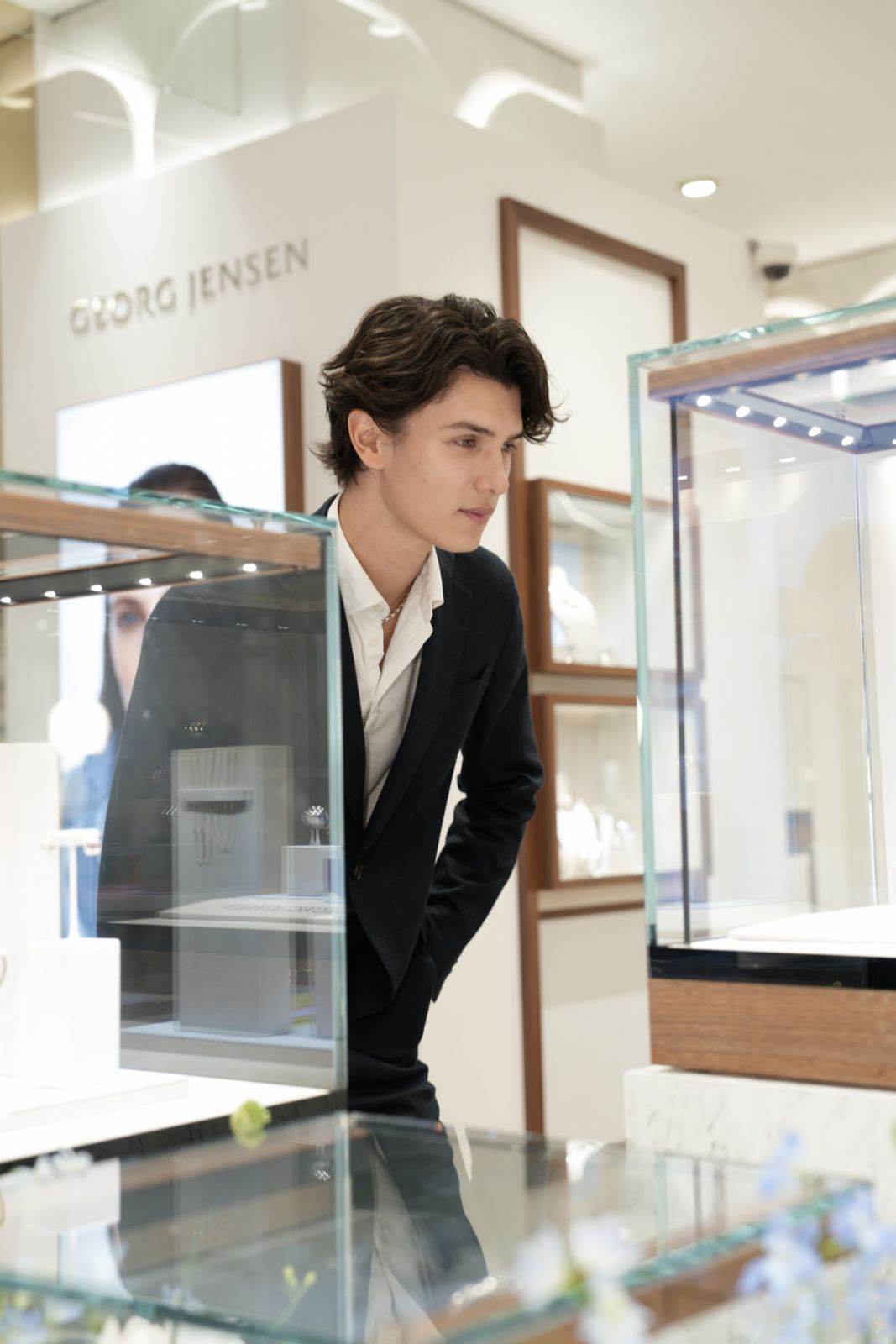 丹麥王子Count Nikolai抵台參與Georg Jensen的開幕活動。（Photo: Georg Jensen）
