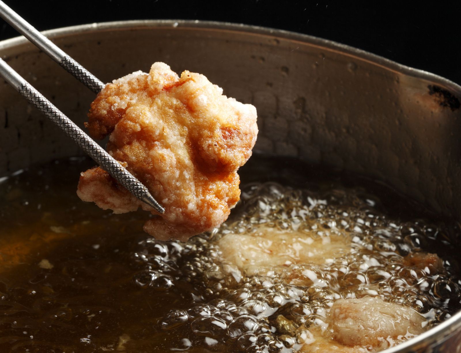 Chicken karaage in the making (Photo: Getty Images)