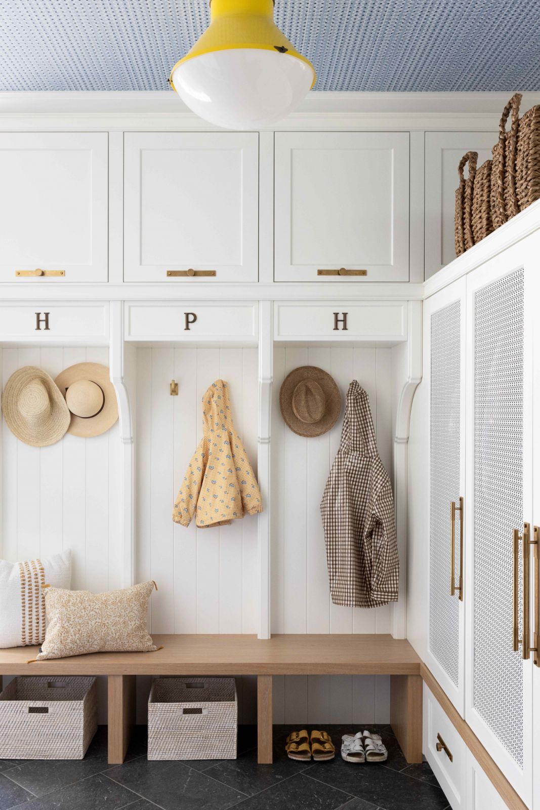 The mud room