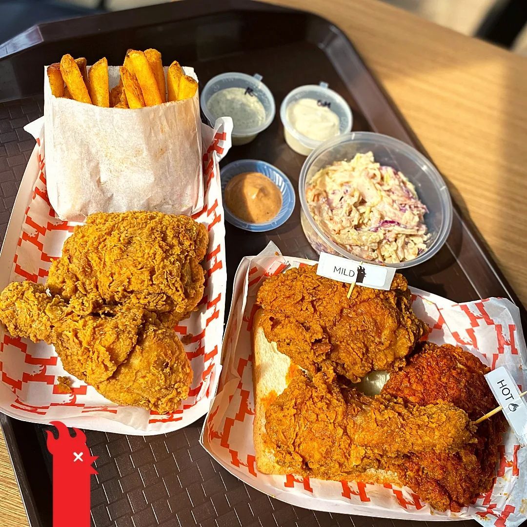 Hot Bird’s Nashville hot chicken (Photo: Instagram / @hot_bird_malaysia)