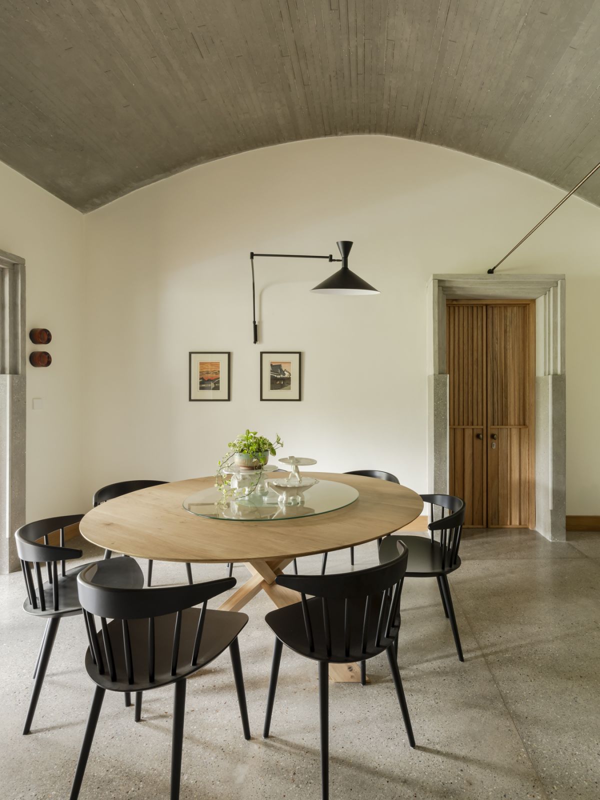 The owners are fans of the craftsmanship and essential lines of Scandinavian design