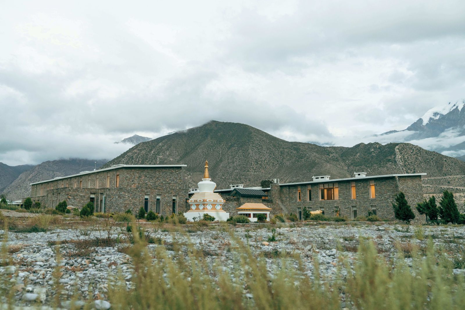 The 29-suite hotel offers one of Nepal’s best scenery