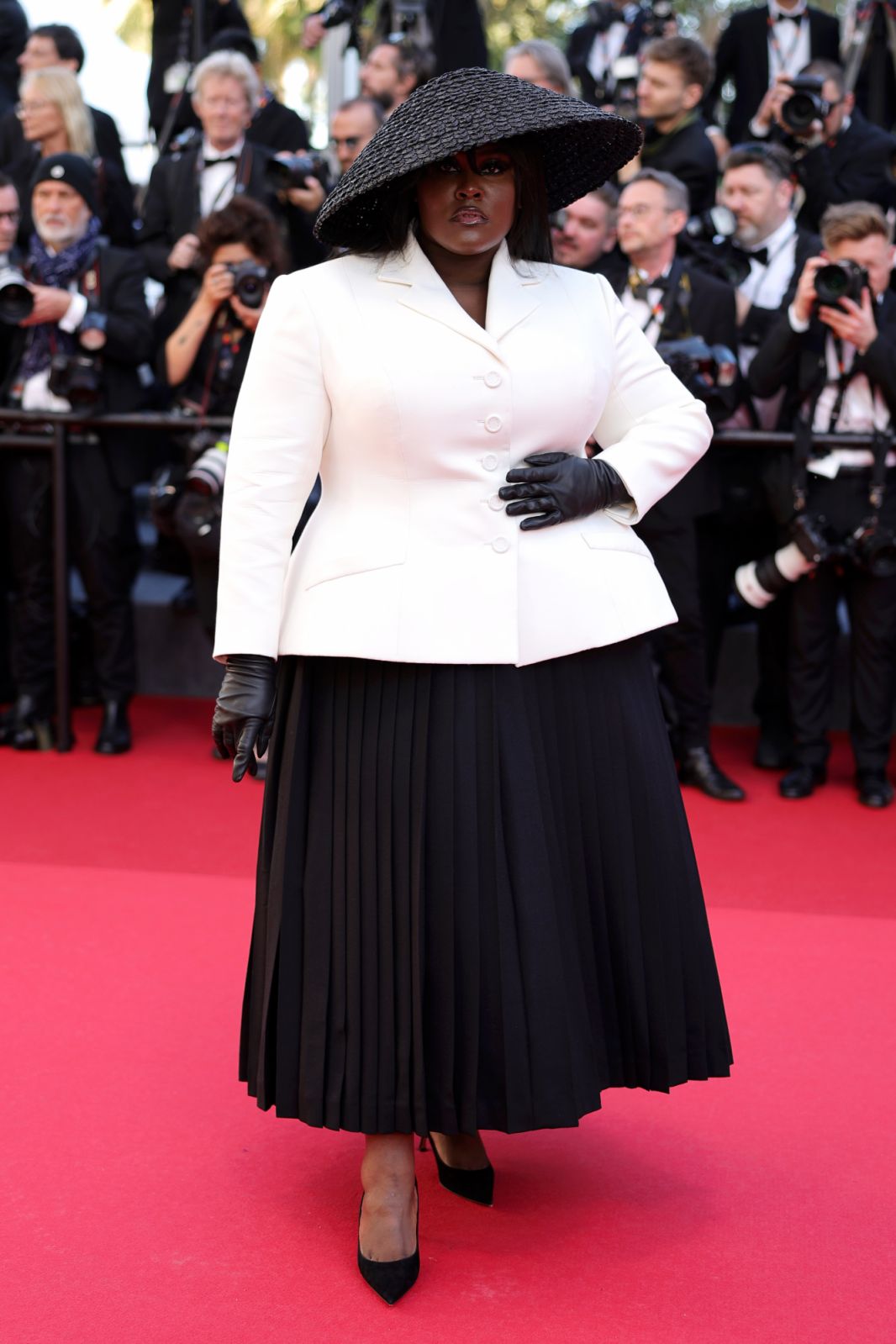 CANNES, FRANCE - MAY 16: Yseult attends the "Megalopolis" Red Carpet at the 77th annual Cannes Film Festival at Palais des Festivals on May 16, 2024 in Cannes, France. (Photo by Neilson Barnard/Getty Images)