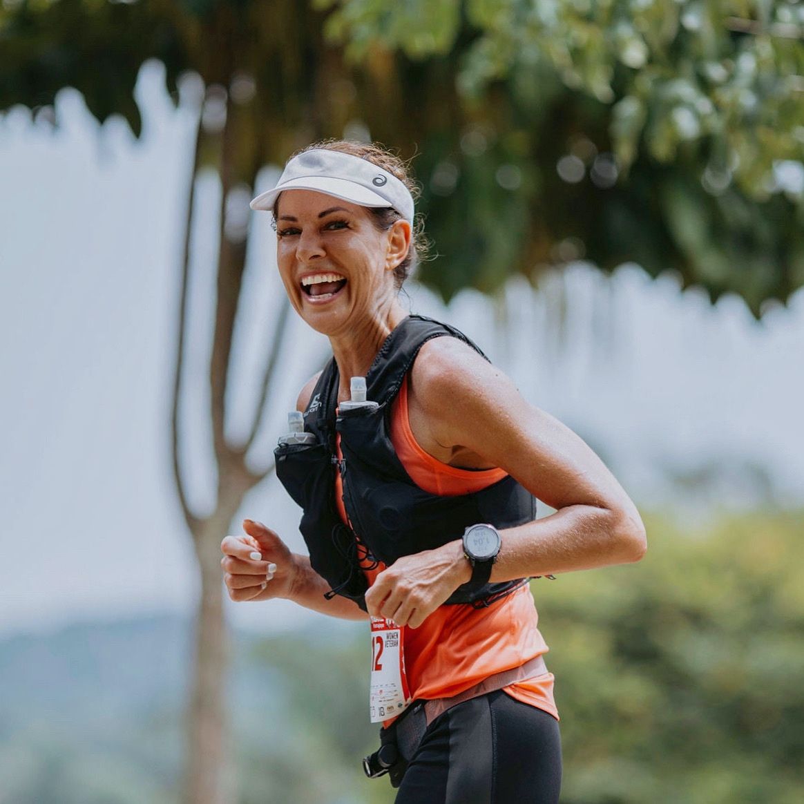 Natalie Dau running