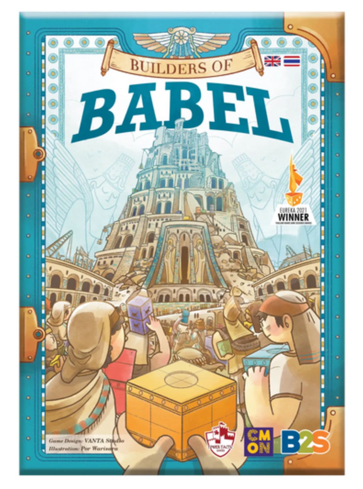 บอร์ดเกม Builders of Babel โดย VANTA studio