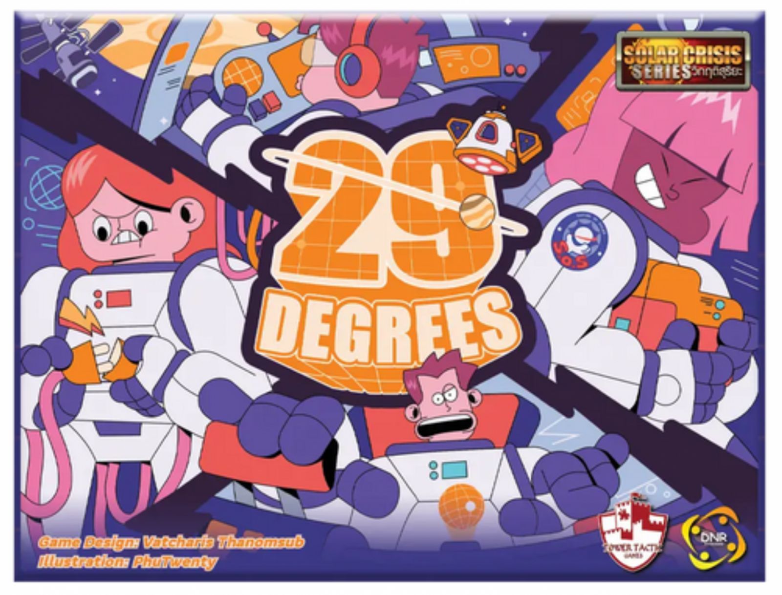 บอร์ดเกม 29 Degrees โดย DNR Boardgame