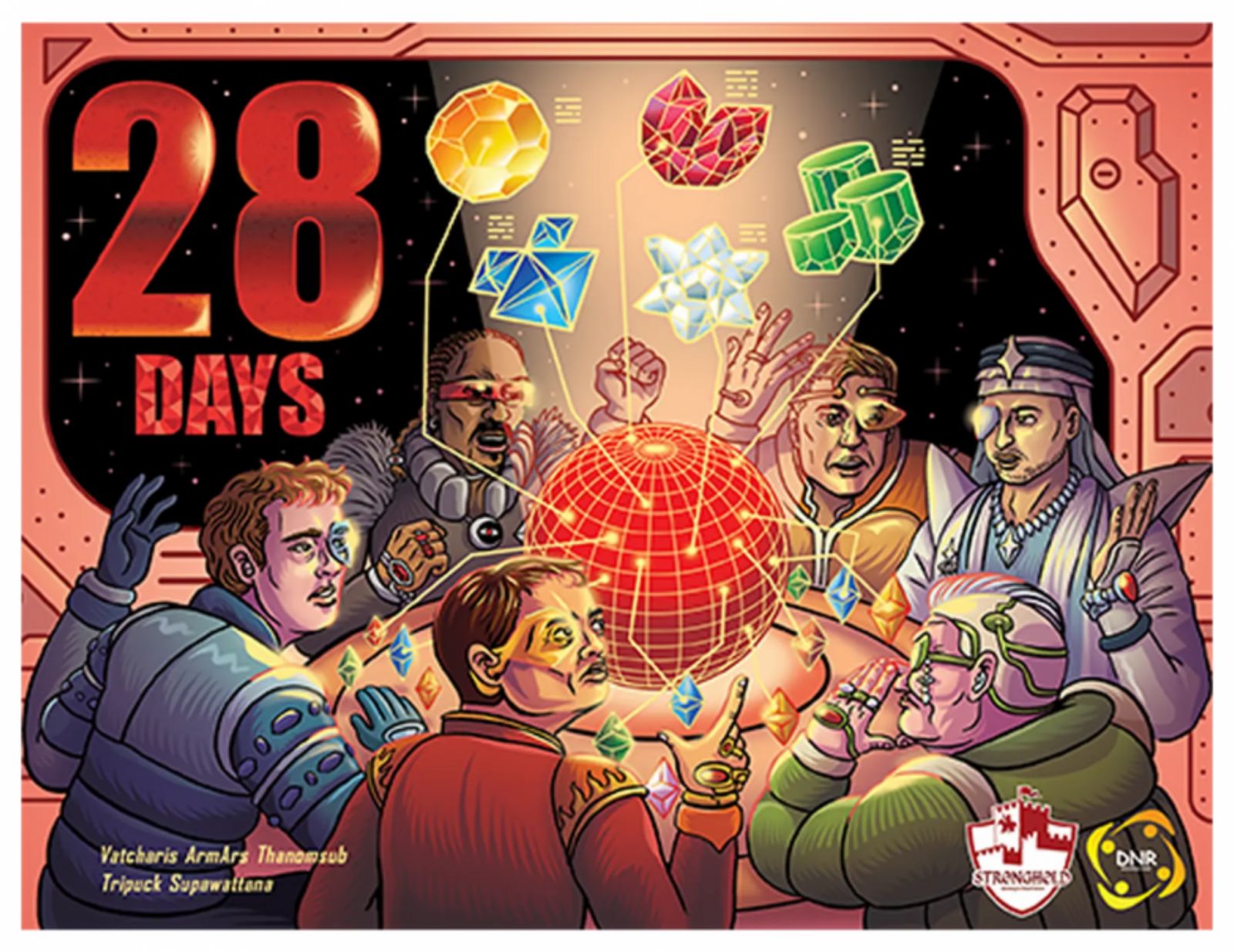บอร์ดเกม 28 Days โดย DNR Boardgame