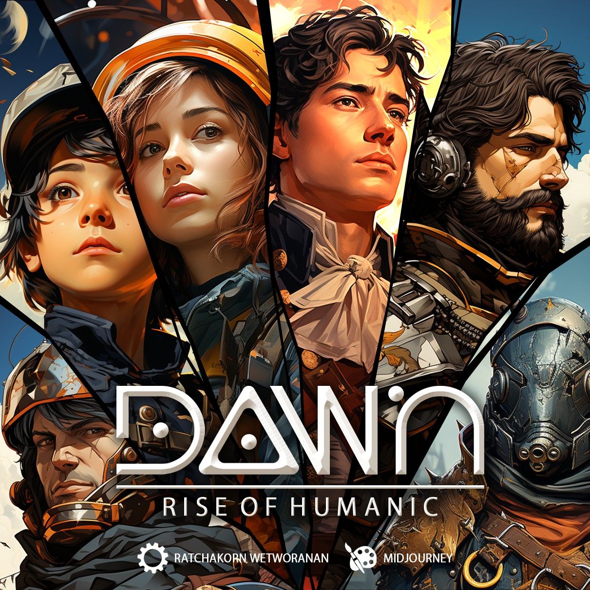 บอร์ดเกม DAWN: Rise of Humanic โดย Boss Lab Studio