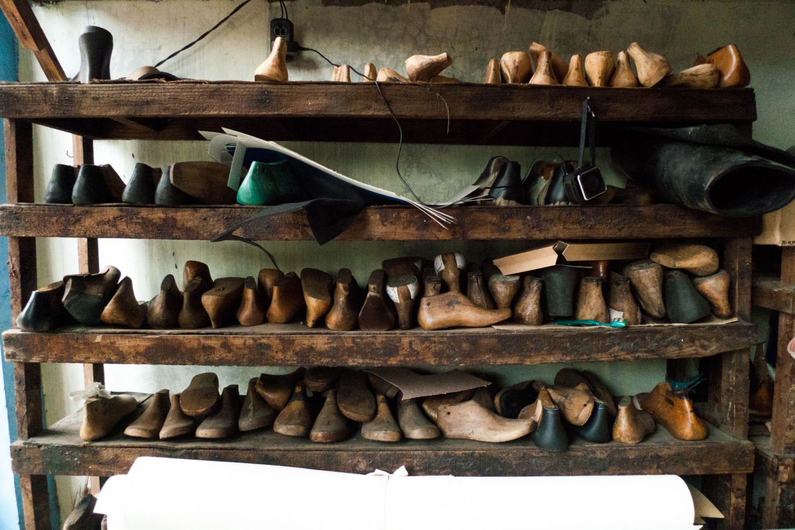 A shoe shop in marikina city with tools to make pairs of shoes (Photo: Getty Images)