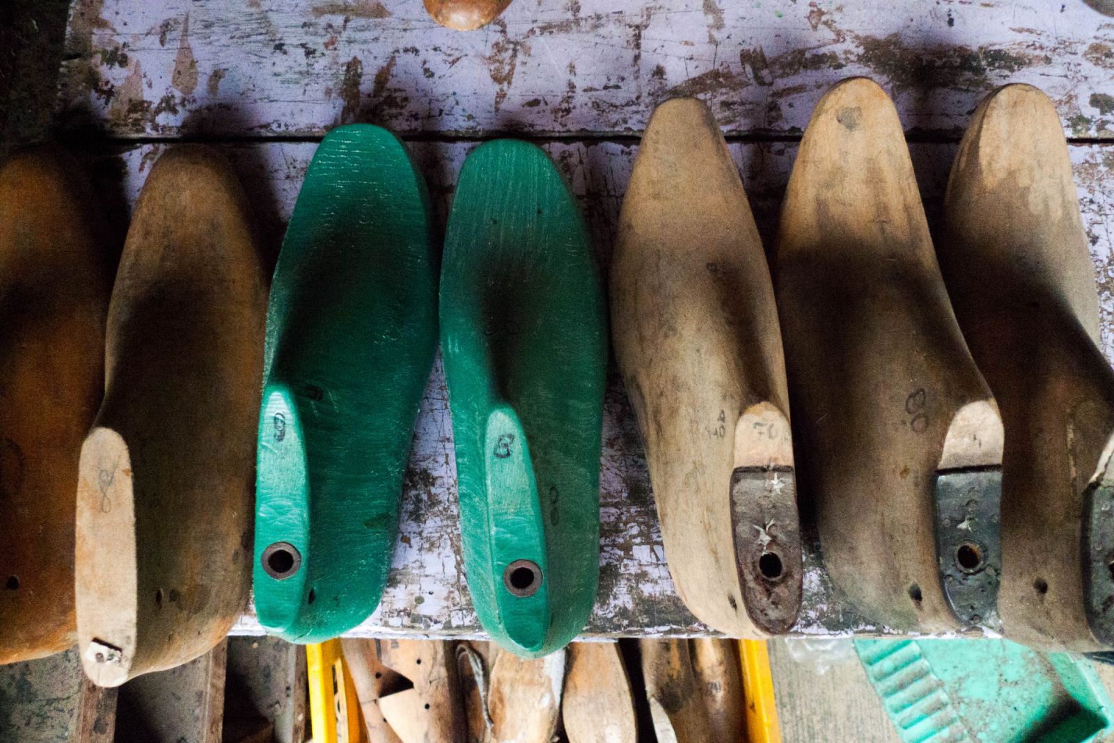 A shoe shop in marikina city with tools to make pairs of shoes (Photo: Getty Images)