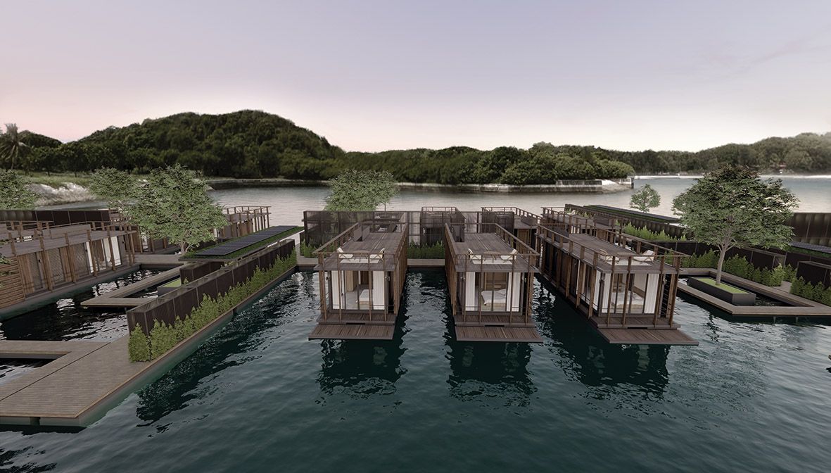 A rendering of a R+ property in Singapore, which the brand is negotiating for with the Singapore Land Authority