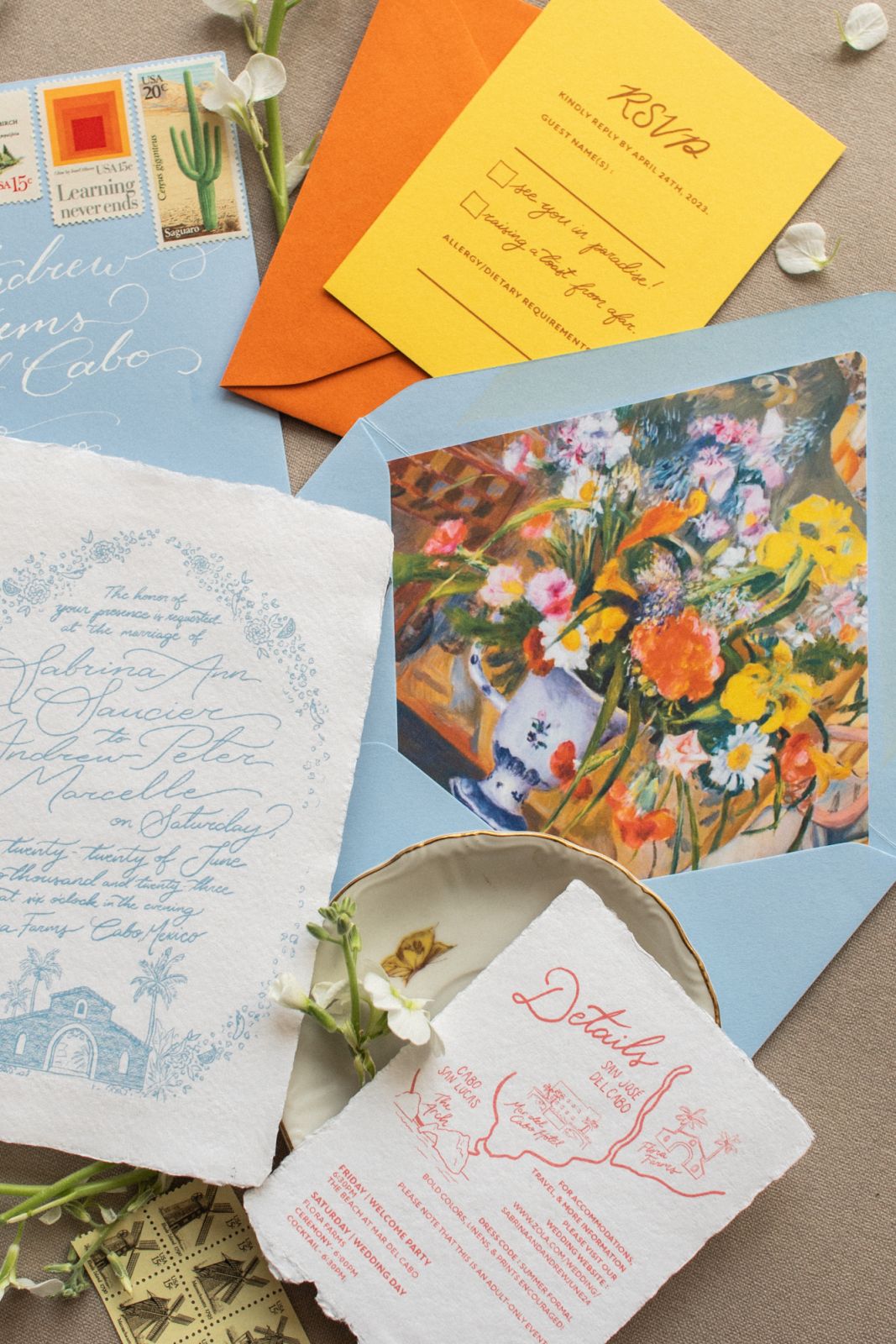 Gates Paper Co personalises each stationery set for each individual client (Photo: Isabel Gates)