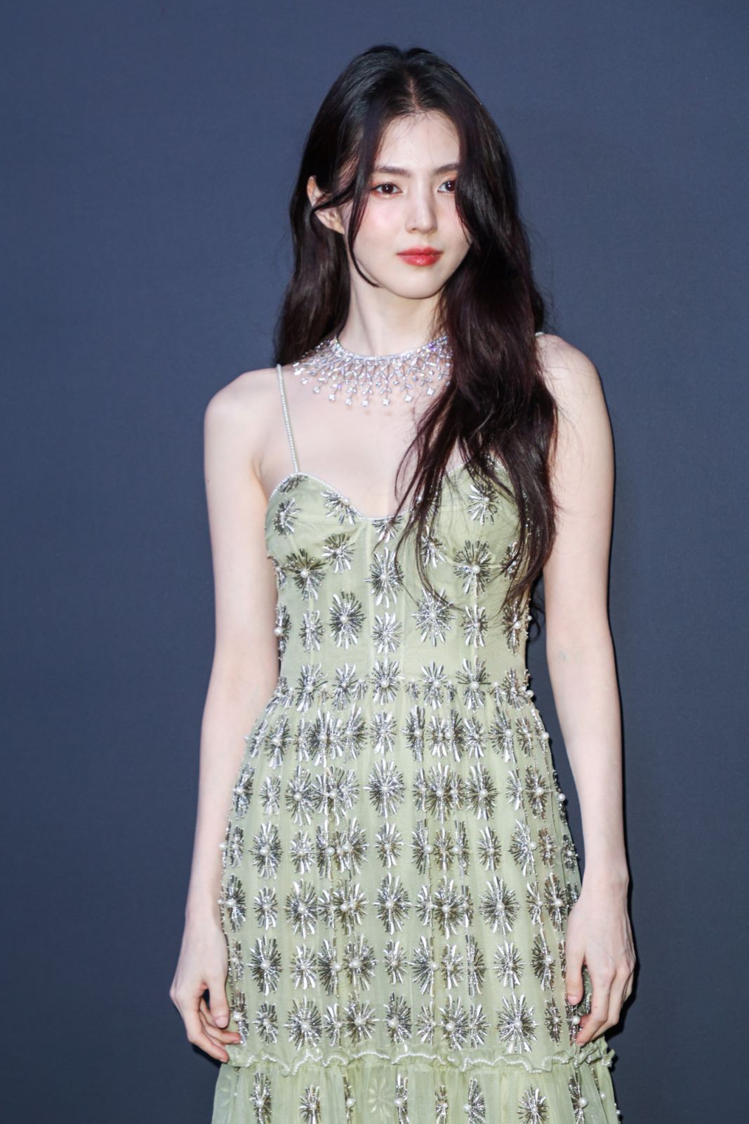 CANNES, FRANCE - MAY 19: Han So Hee attends the 2024 Kering Women In Motion Awards And Cannes Film Festival Presidential Dinner during The 77th Annual Cannes Film Festival at Place de la Castre on May 18, 2024 in Cannes, France. (Photo by Hoda Davaine/Dave Benett/Getty Images)