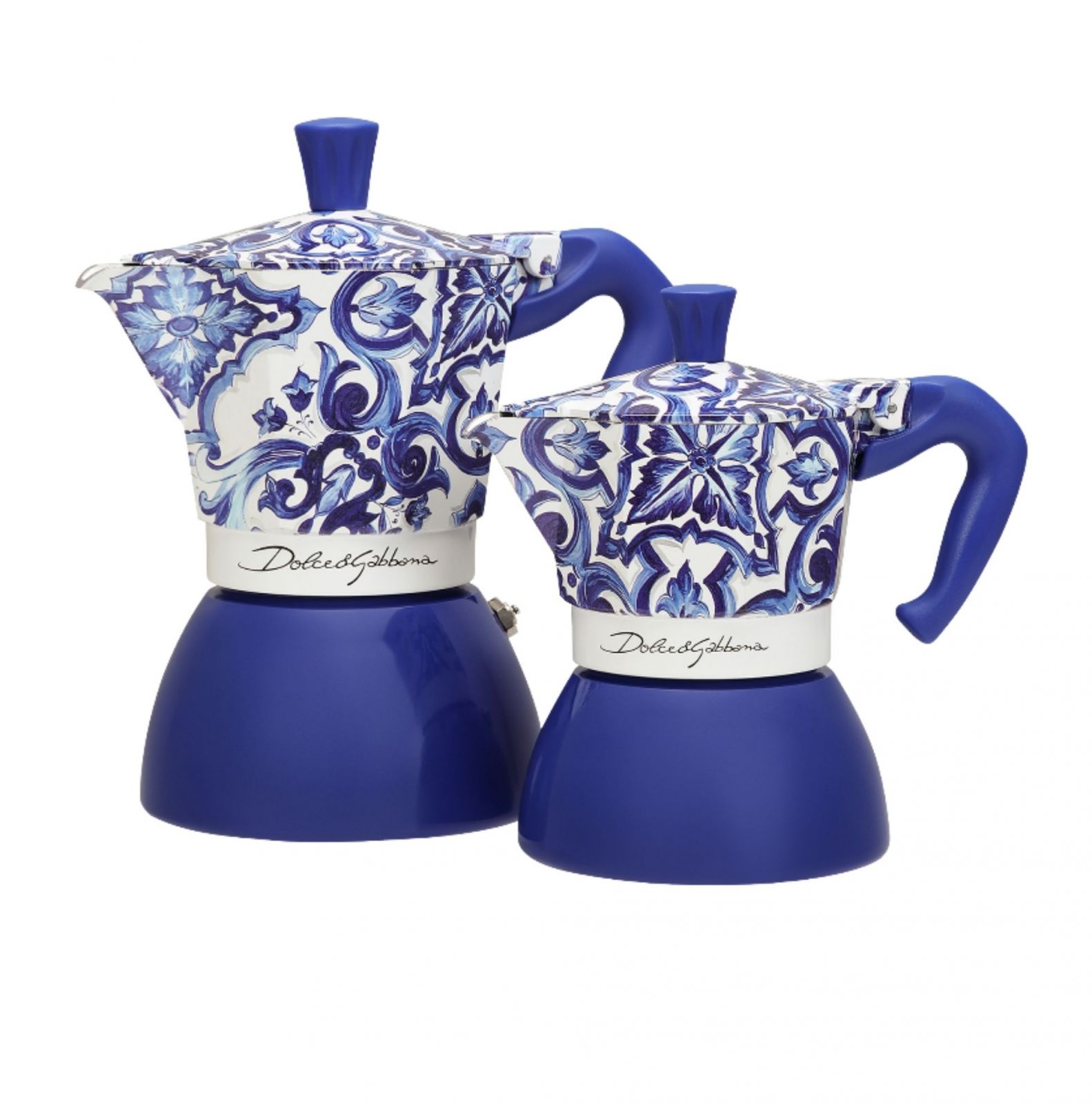 Moka Induction Bialetti Dolce&Gabbana | Mediterranean blue