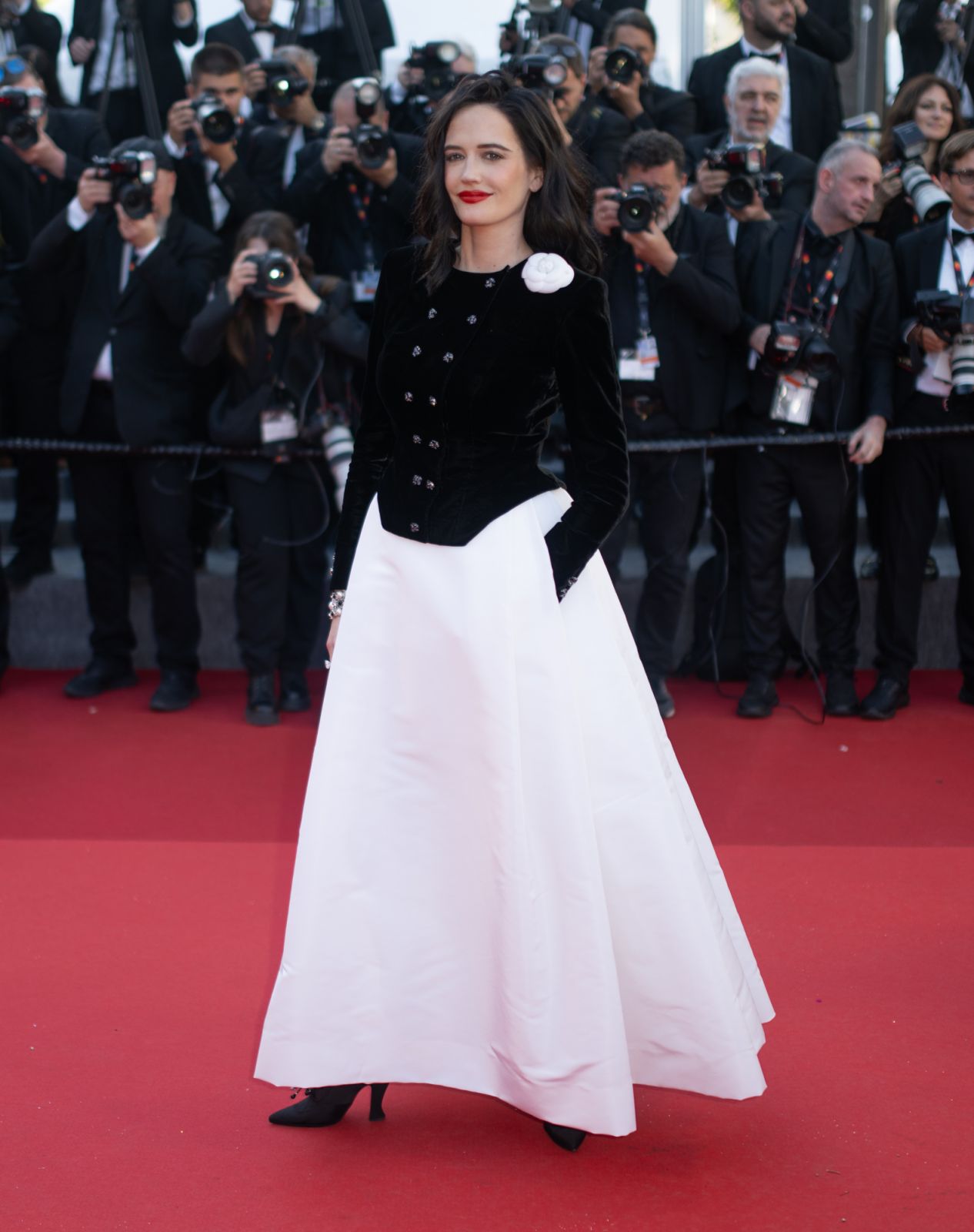 CANNES, FRANCE - MAY 18: Eva Green attends the "Emilia Perez" Red Carpet at the 77th annual Cannes Film Festival at Palais des Festivals on May 18, 2024 in Cannes, France. (Photo by Samir Hussein/WireImage)