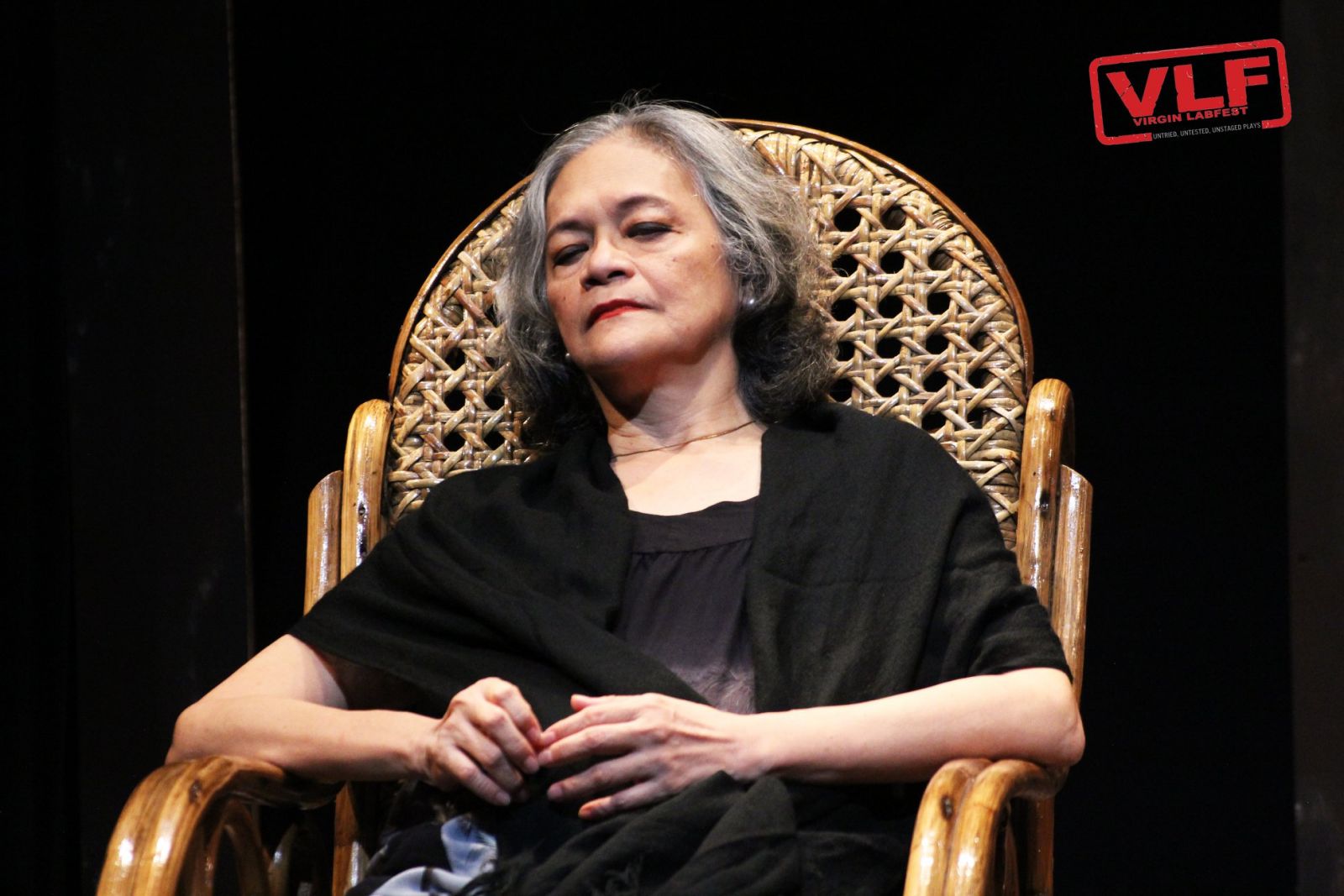 Edna Vida in Rolin Migyuel Obina's 'Ang Pag-uulyanin ni Olivia Mendoza' (Photo: The Virgin Labfest/Facebook)
