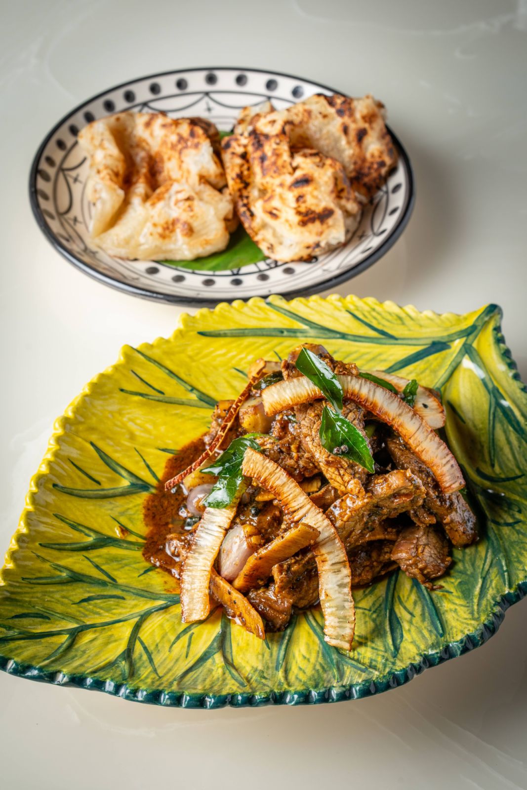 เมนูเนื้อ Beef Chilli Fry จากรัฐเกรละของอินเดีย (ภาพ: Tapori)