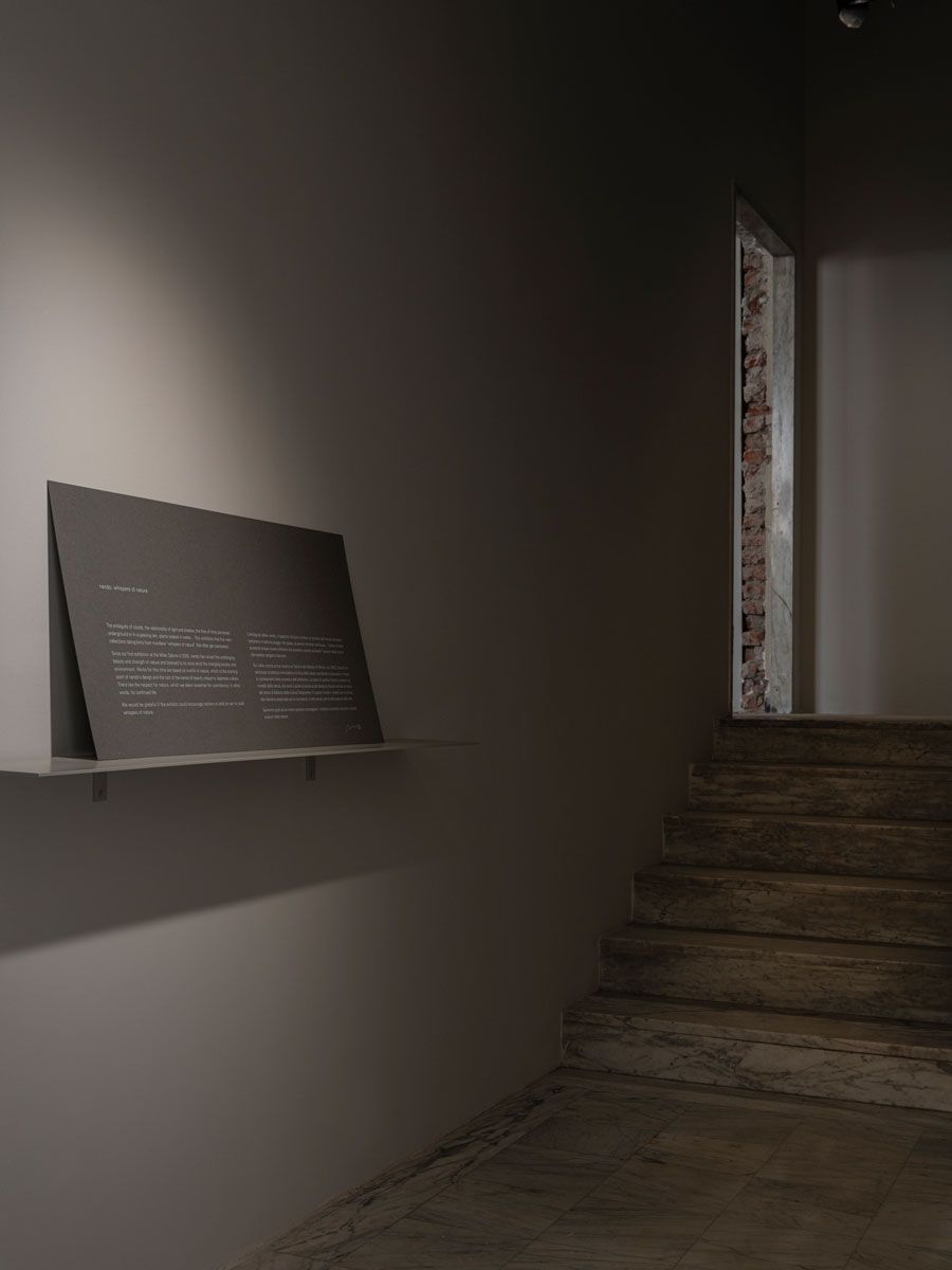 Housed within Paolo Lenti’s Northern Milan compound, Nendo’s Whispers of Nature comprised five collections encapsulating transient and fascinating natural phenomena