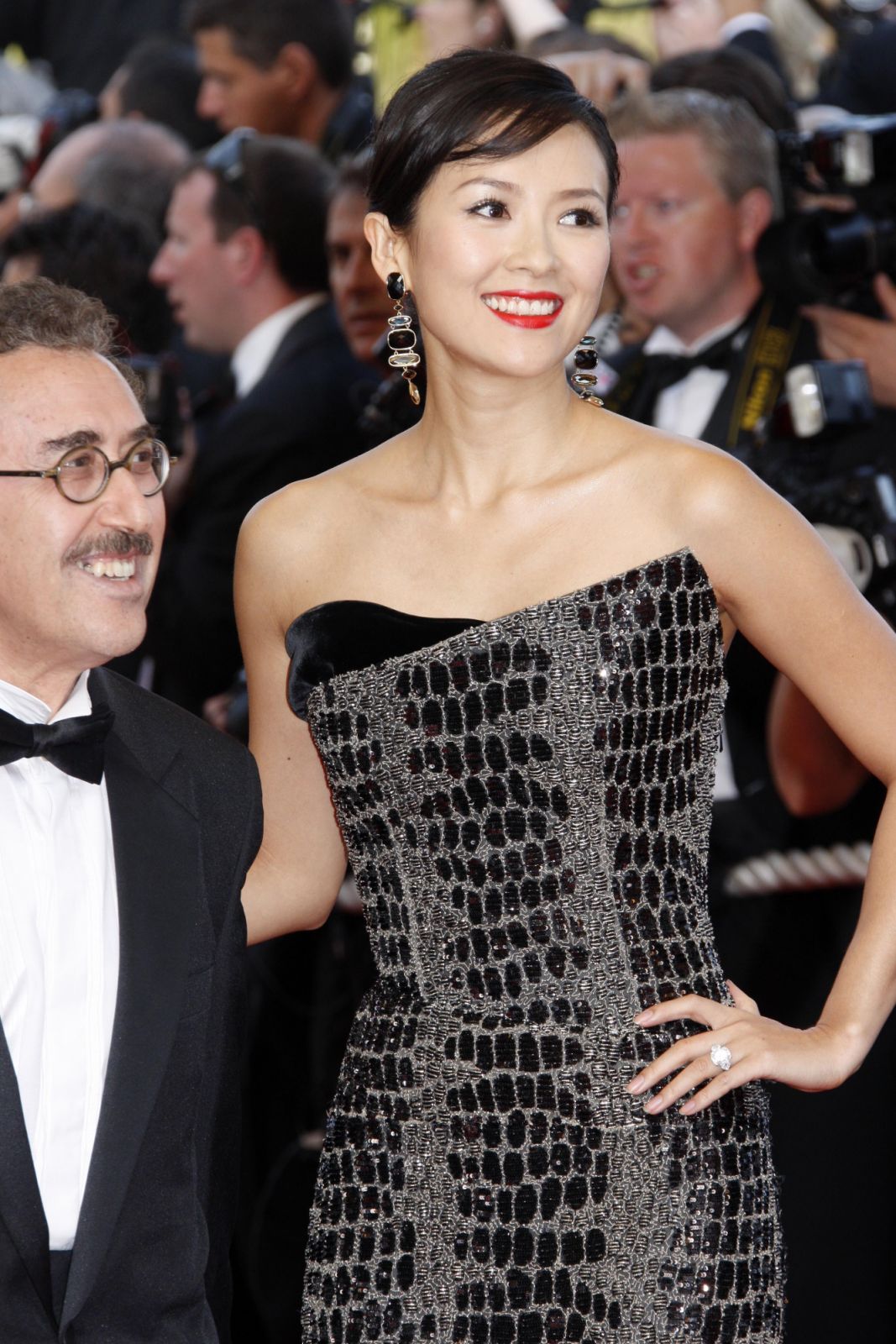 CANNES, FRANCE - MAY 20: Ziyi Zhang attends the Inglourious Basterds premiere held at the Palais Des Festivals during the 62nd International Cannes Film Festival on May 20, 2009 in Cannes, France. (Photo by Michel Dufour/WireImage)