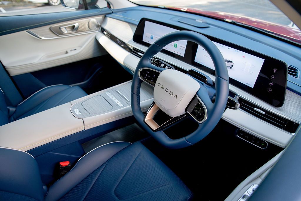 omoda e5 dashboard