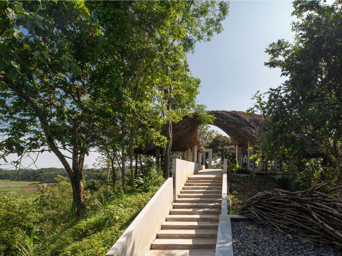 Views of Gumuk Sidul Menul-Menul, a multifunctional public space that has since become a popular tourist destination