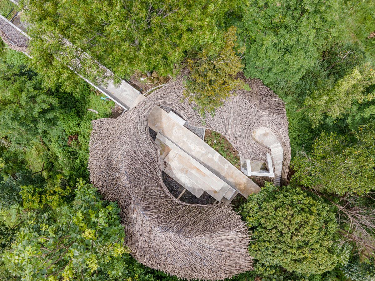 Views of Gumuk Sidul Menul-Menul, a multifunctional public space that has since become a popular tourist destination