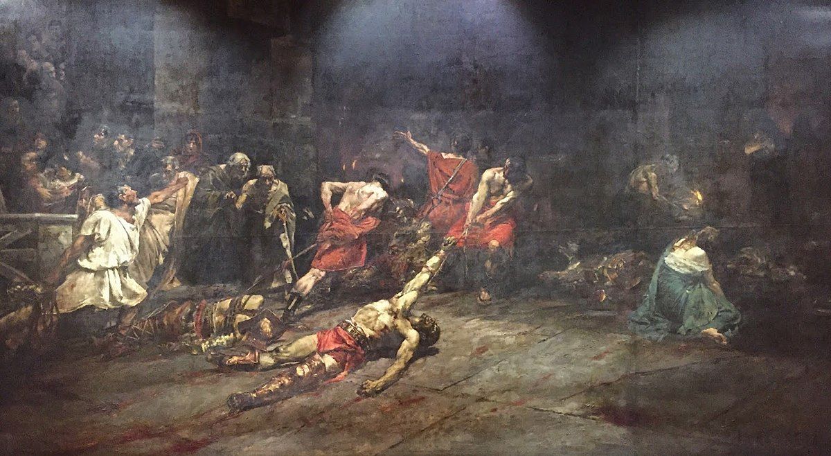 Juan Luna's 1884 Spoliarium (Photo: Wikimedia Commons)