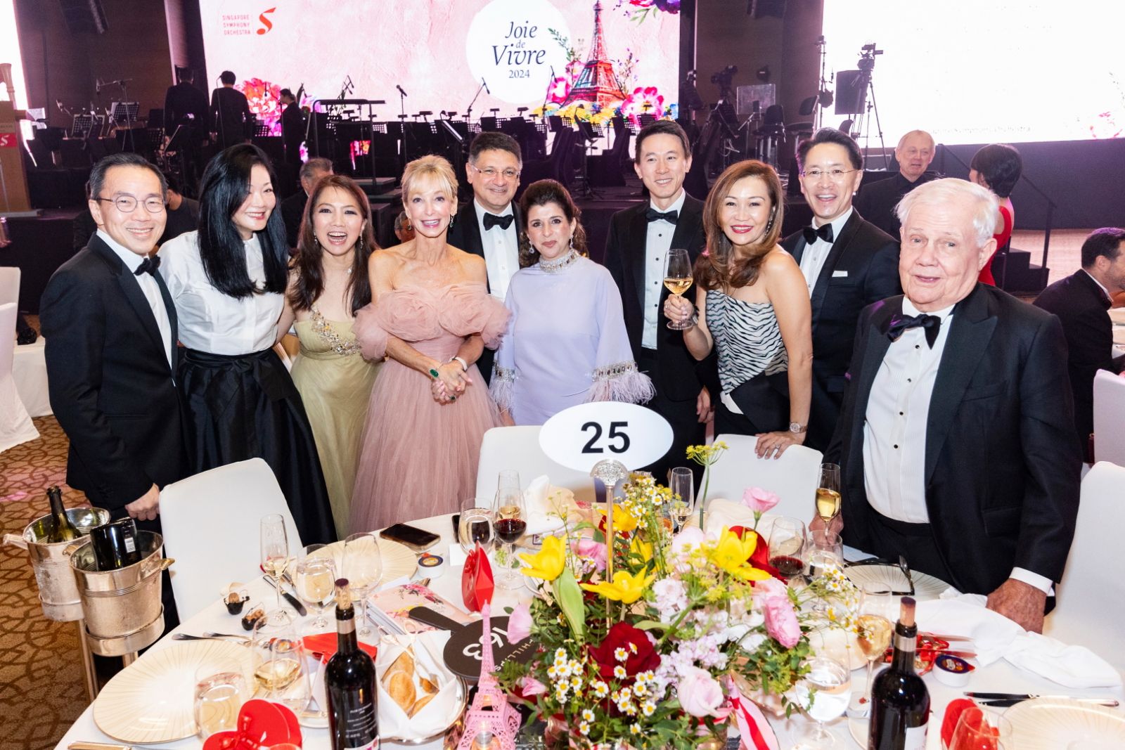 (From left) Beh Swan Jin, Maisy Koh, Tan Su Shan, Paige Parker, Douglas Benjamin, Odile Benjamin, Chew Shou Zi, Trina Liang, Ed Lin, and Jim Rogers
