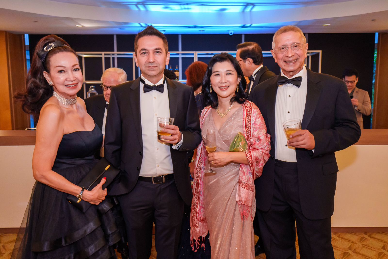Celeste Basapa, Kadir Satah, Pearl Park and Lawrence Basapa