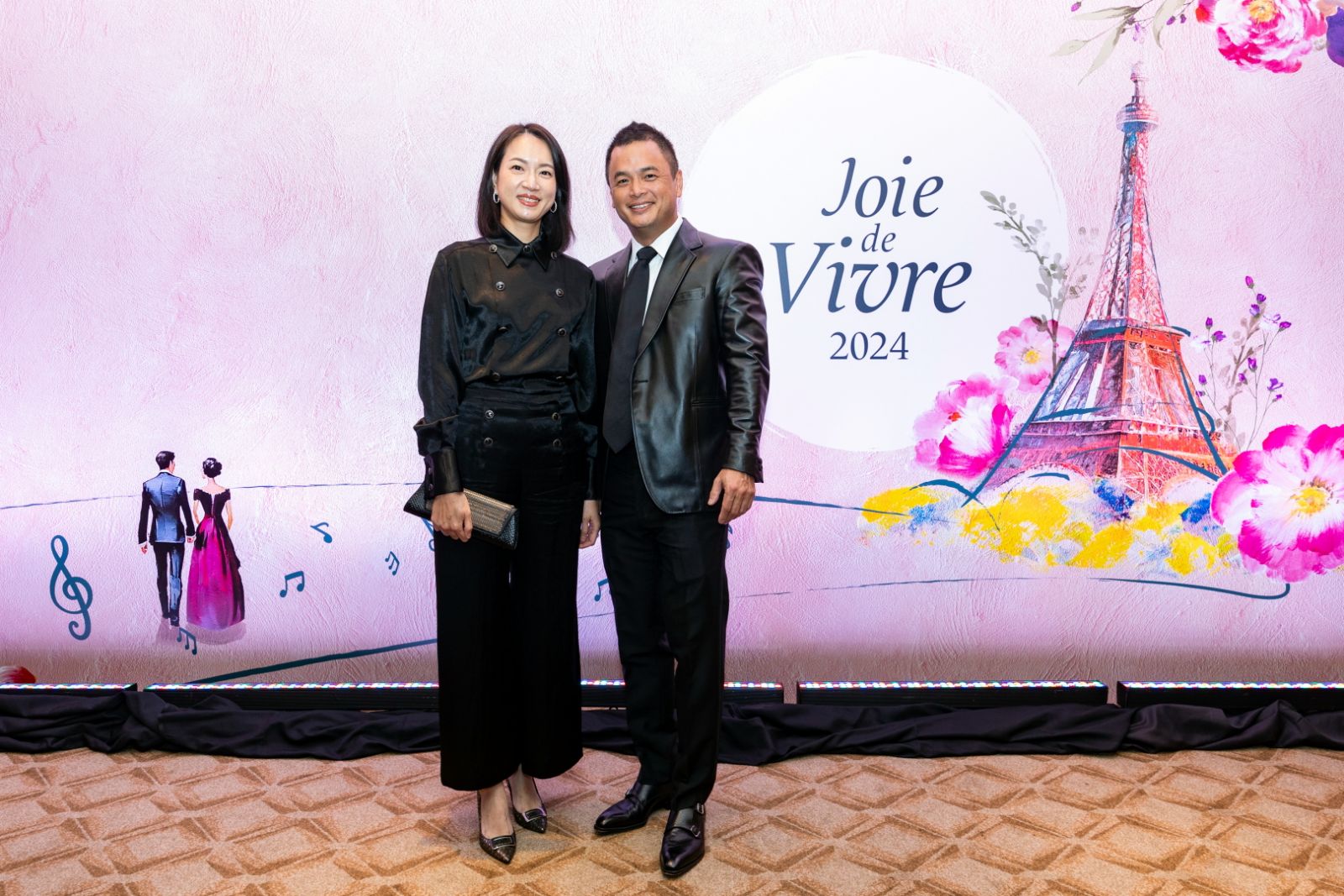 Jacquline Yeh and Jerry Chang