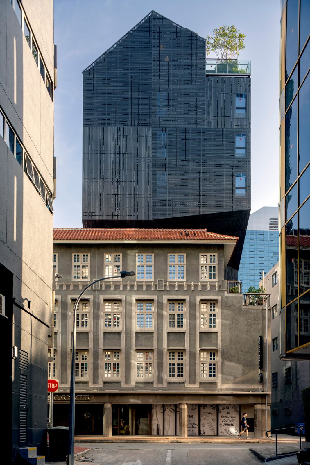 21 Carpenter hotel in Singapore by Woha Architects