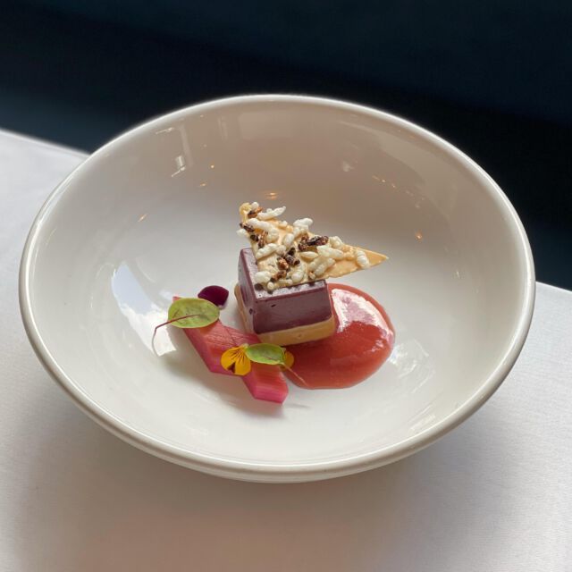 One of the desserts at the vegan Berlin restaurant