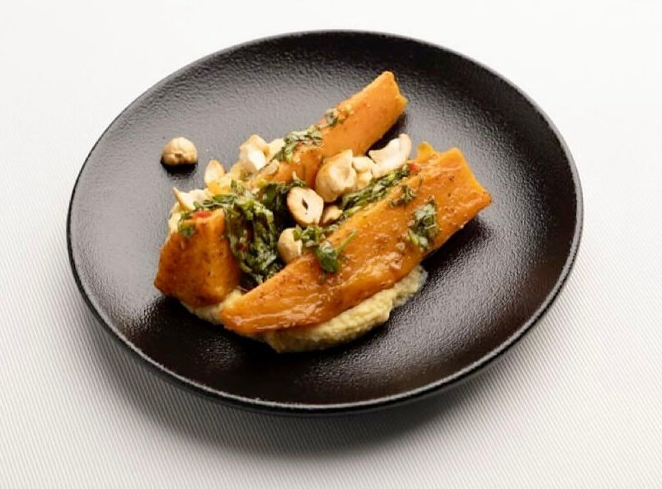 A plant-forward dish to be expected at the Olympic Village (Photo: Instagram / @charlesguilloy)