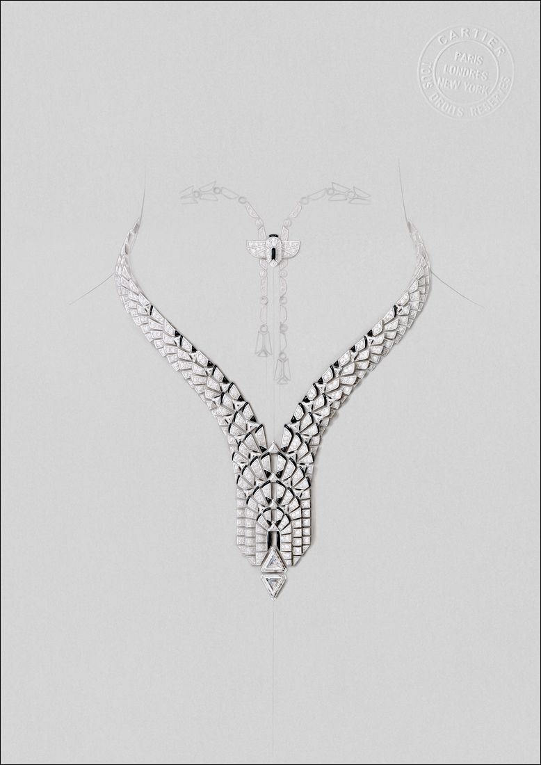 Cartier Nature Sauvage Alae Necklace