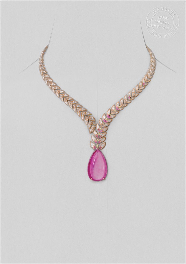 Cartier Nature Sauvage Mochelys Necklace