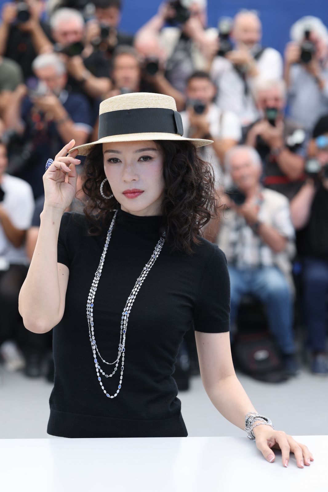 CANNES, FRANCE - MAY 25: Zhang Ziyi attends the "She's Got No Name" Photocall at the 77th annual Cannes Film Festival at Palais des Festivals on May 25, 2024 in Cannes, France. (Photo by Pascal Le Segretain/Getty Images)