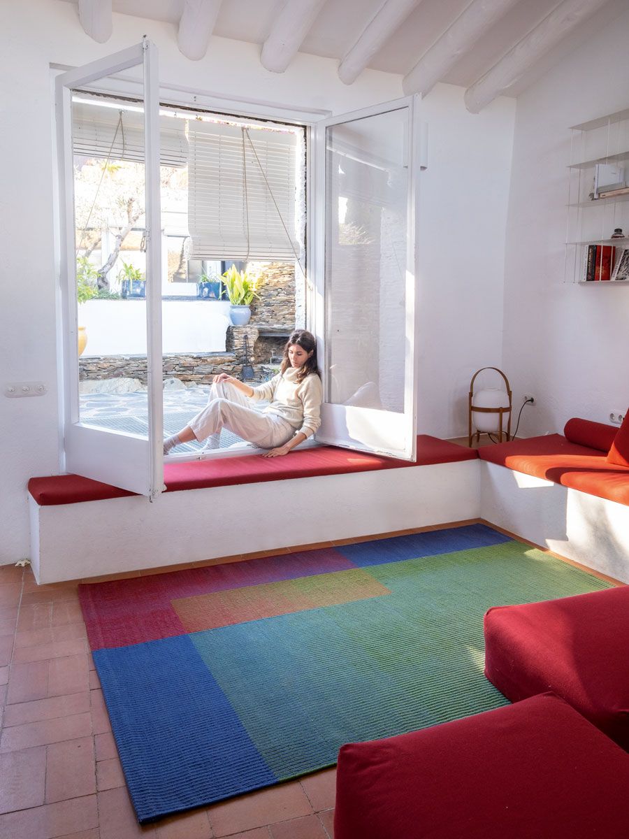 One of the Haze runner rugs, created in collaboration with Turkish designer Begüm Cana Özgür