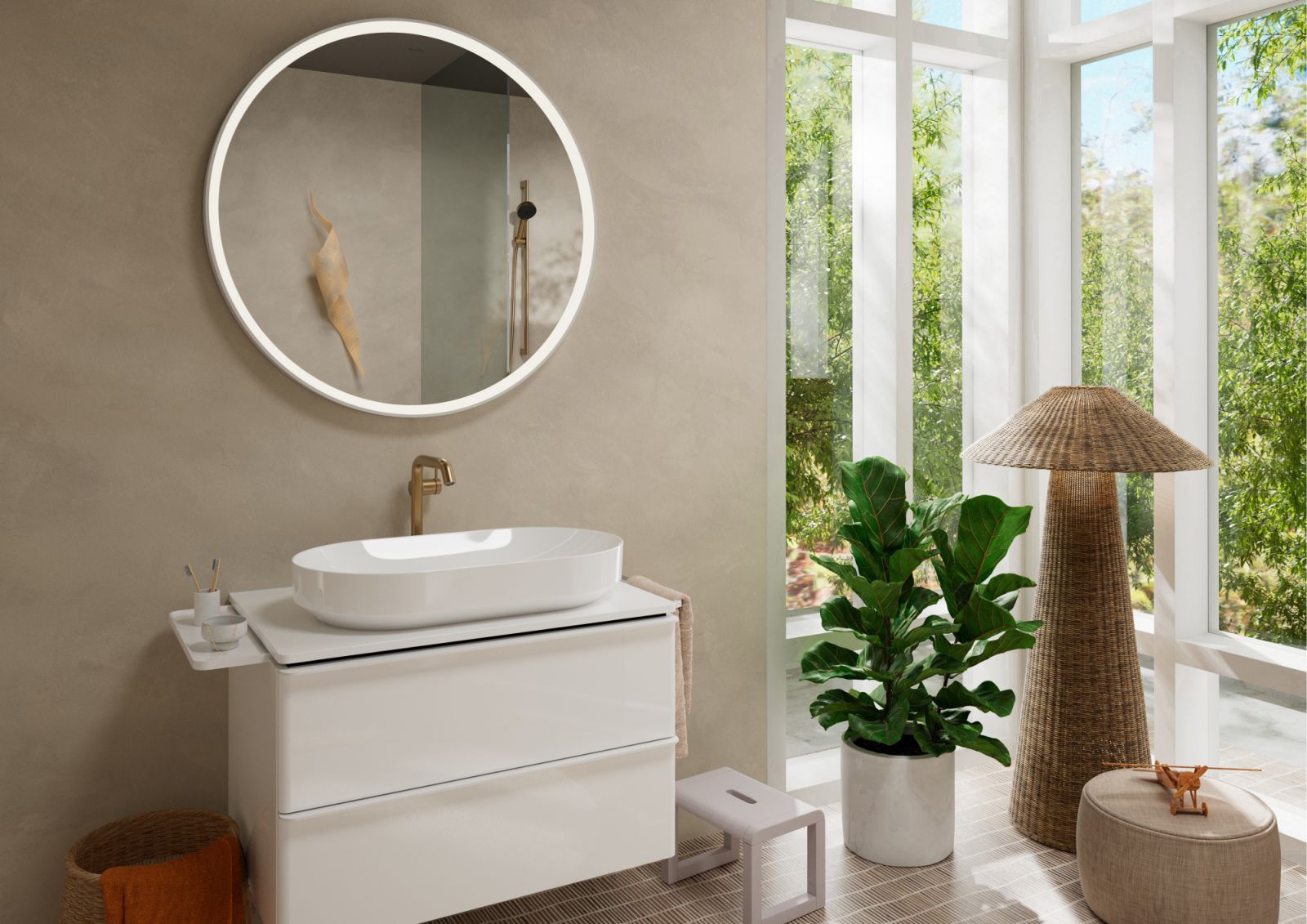 hansgrohe MellowTide Washbasin (Photo: Courtesy of hansgrohe)