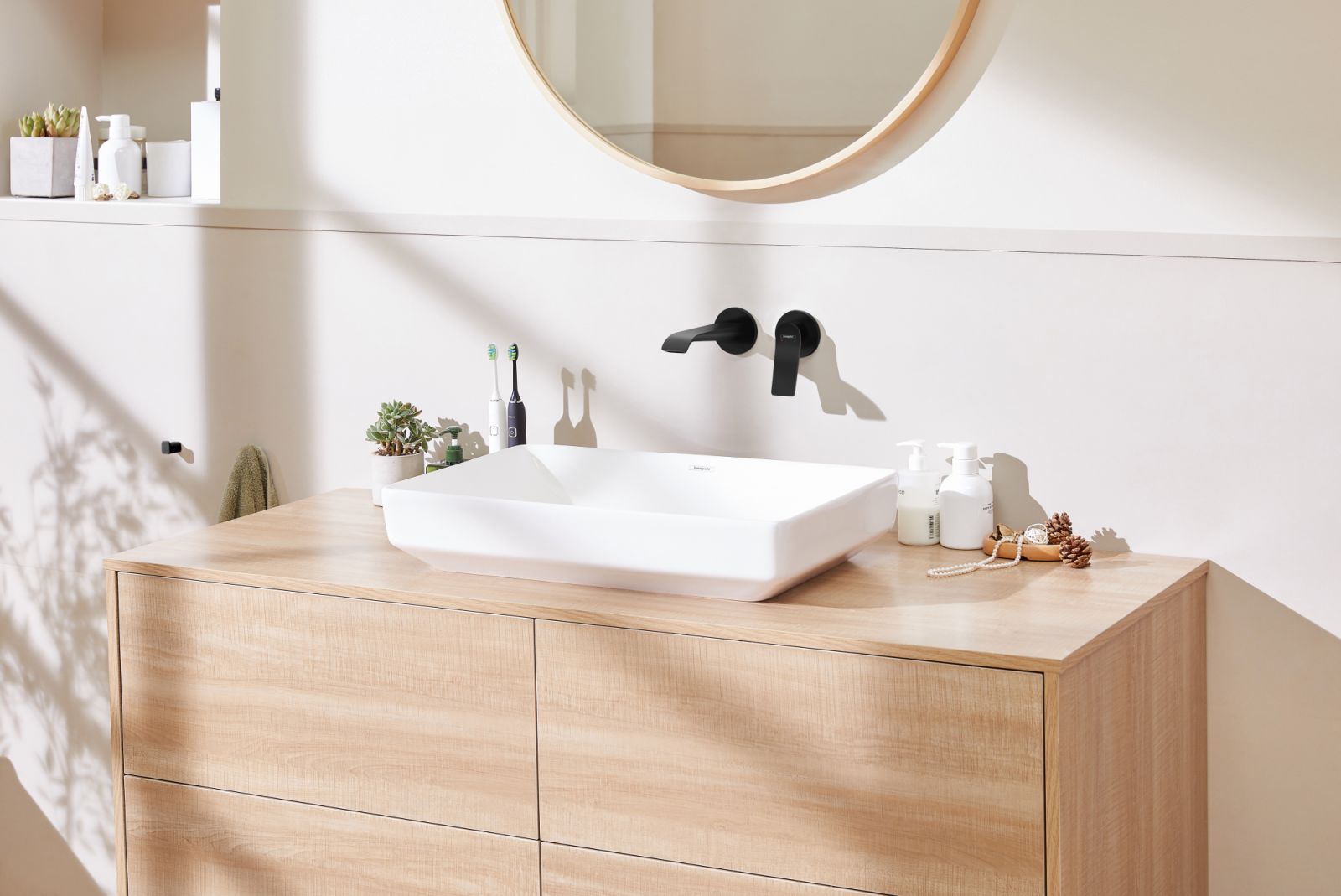 hansgrohe MellowTide Washbasin (Photo: Courtesy of hansgrohe)