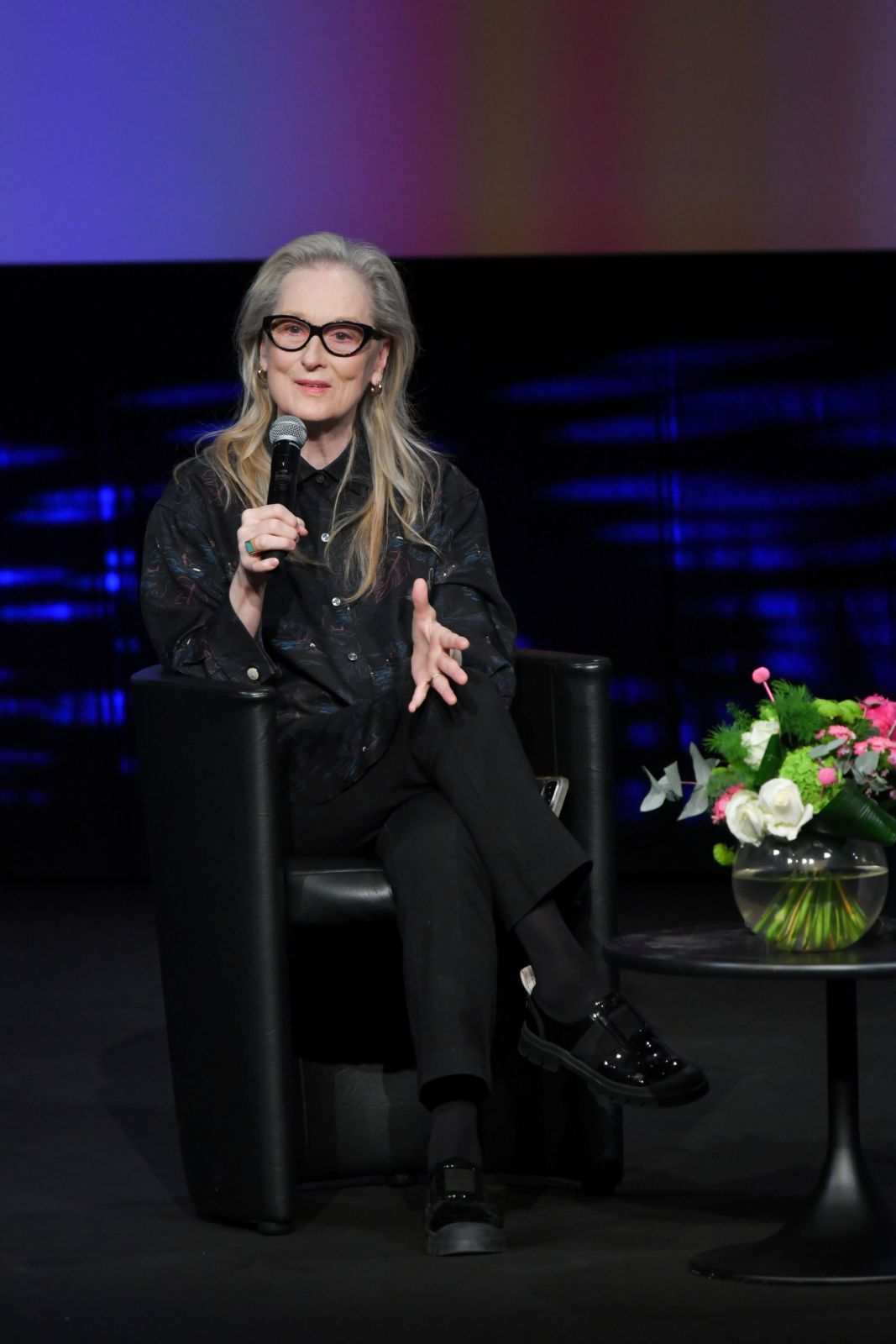 Meryl Streep arrives for a Rendez-Vous With Meryl Streep at the 77th edition of the Cannes Film Festival in Cannes, France, on May 15, 2024. //PECQUENARDCYRIL_MASTERCLASSMERYLSTREEP-CPECQUENARD-2883/Credit:CYRIL PECQUENARD/SIPA/2405151602