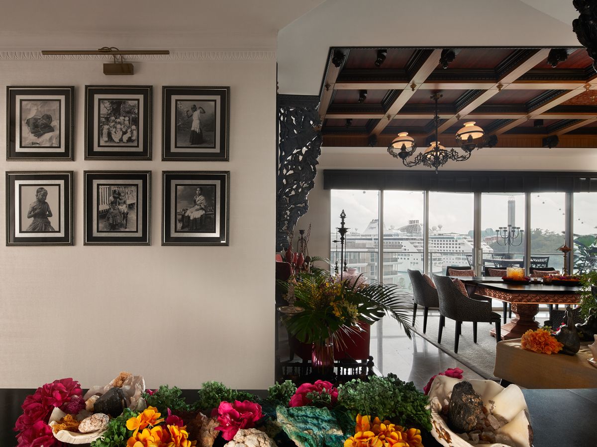 The couple’s favourite artworks include historical photos of South India’s courtesan clan