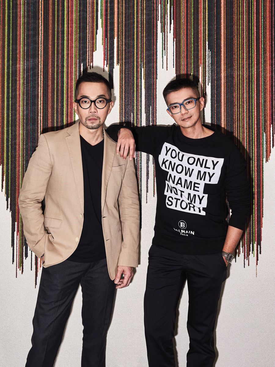 Michael Ong (left) and Jeremy Tay (right), directors of Prestige Global Designs