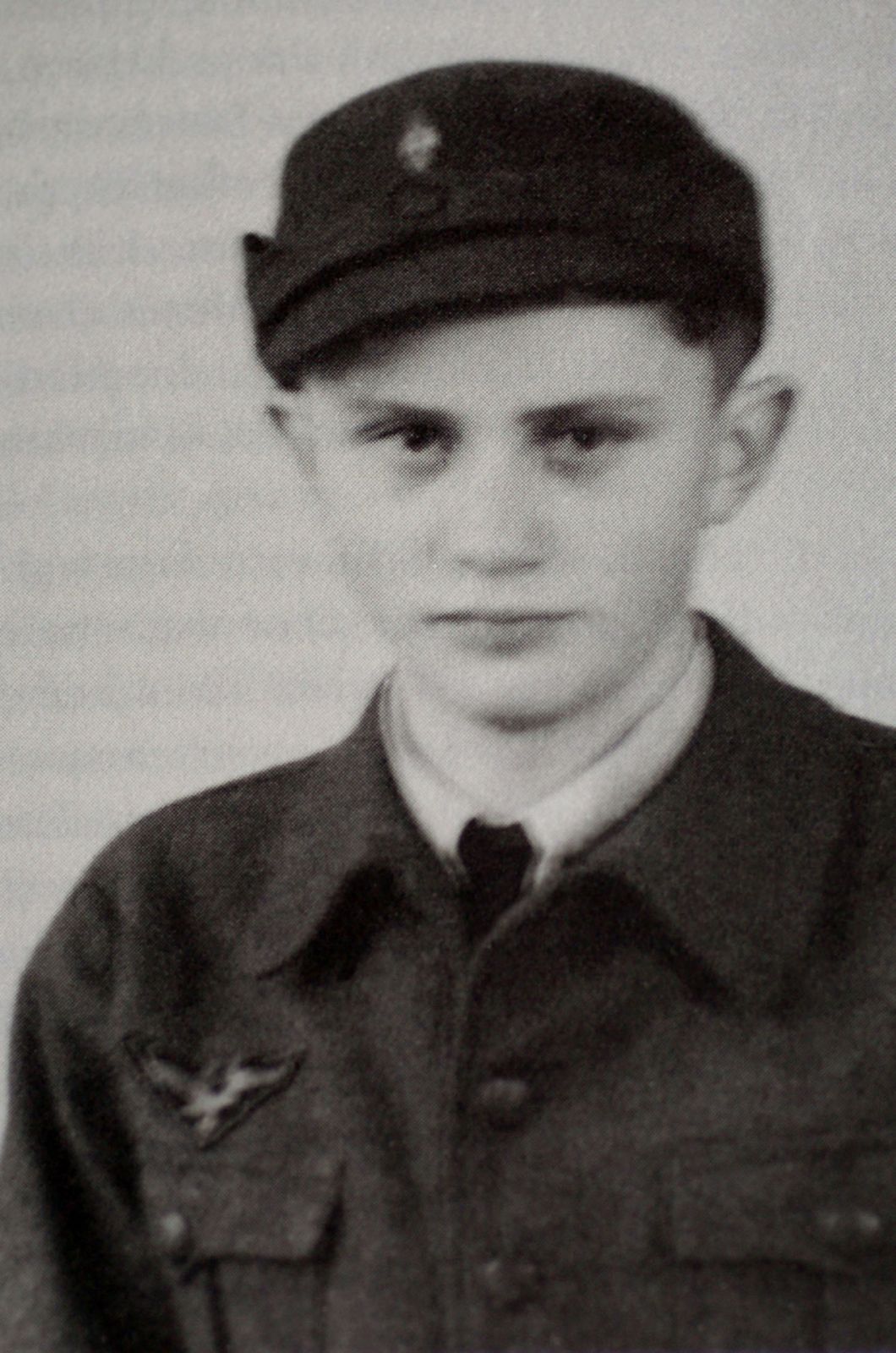 GERMANY - 1943:  (FILE PHOTO) (GERMANY OUT, AUSTRIA OUT, SWITZERLAND OUT)  Joseph Ratzinger is shown as a German Air Force assistant in this 1943 photo.  Cardinal Joseph Ratzinger was elected Pope April 19, 2005 and has taken the name Benedict XVI.  (Photo by German Catholic News Agency KNA via Getty Images)