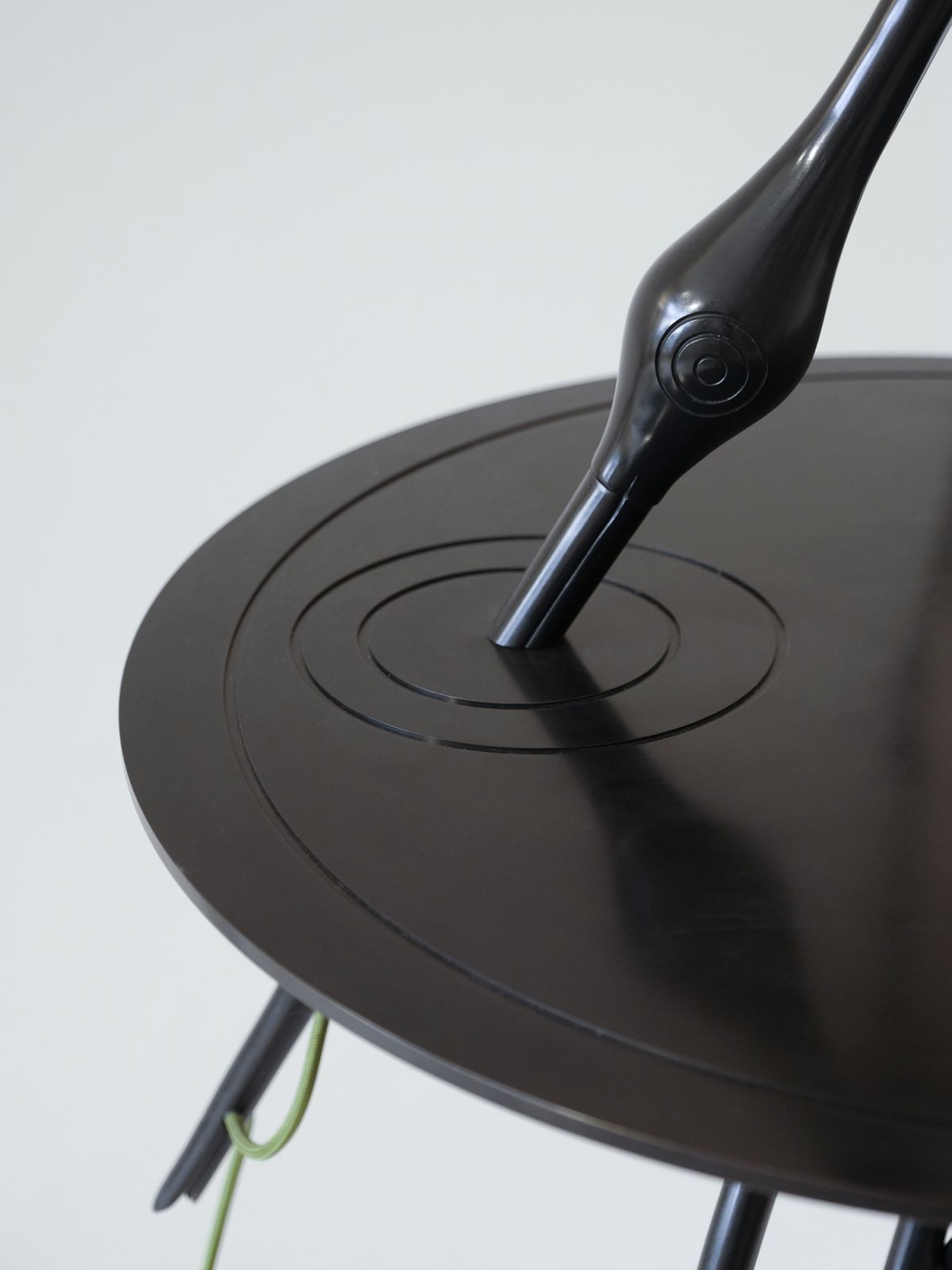 A close-up of the Pic Poc Lampadaire by Hubert Le Gall, at Cuturi Gallery