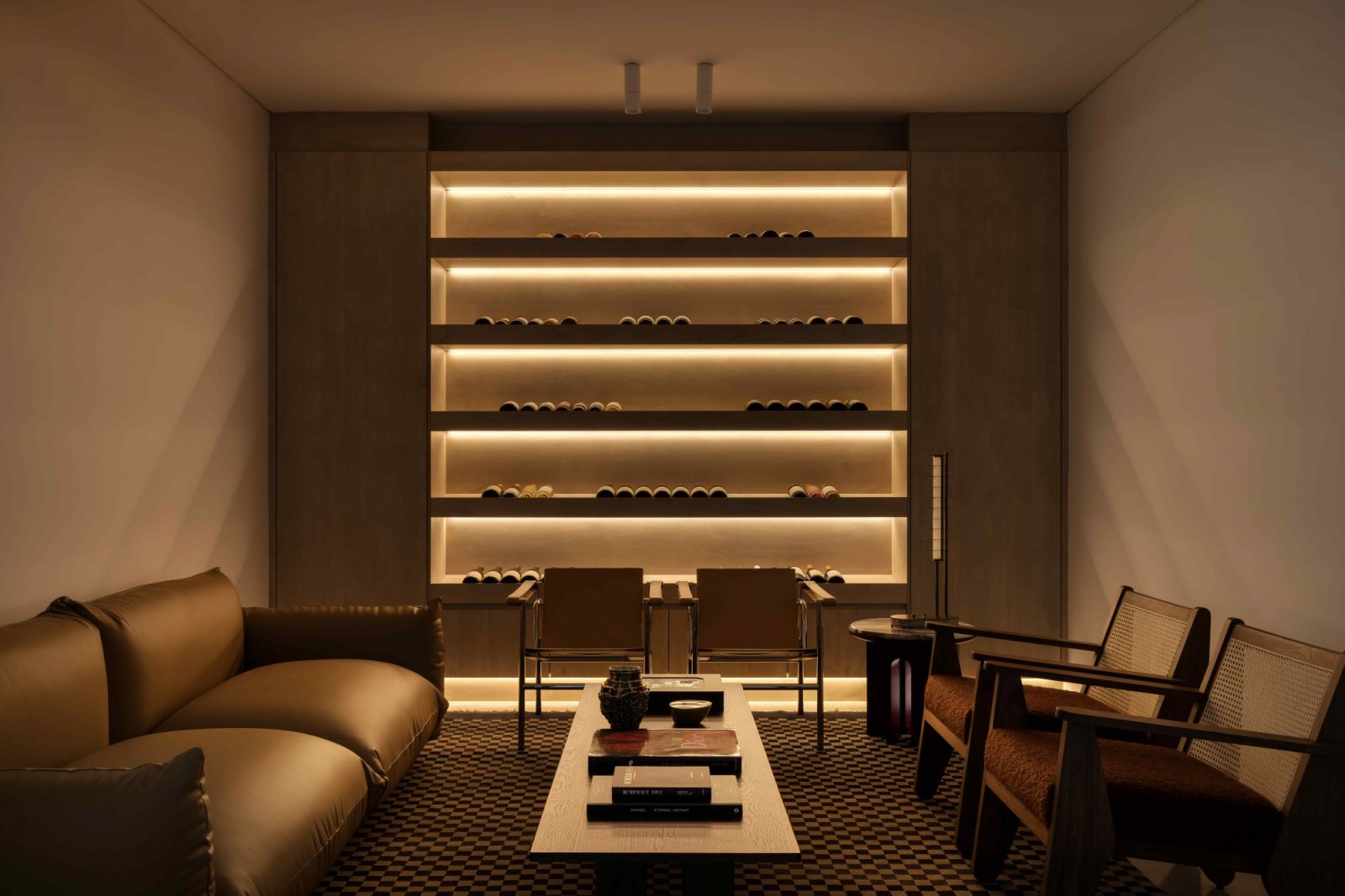 Mid-century icons paired with local contemporaries