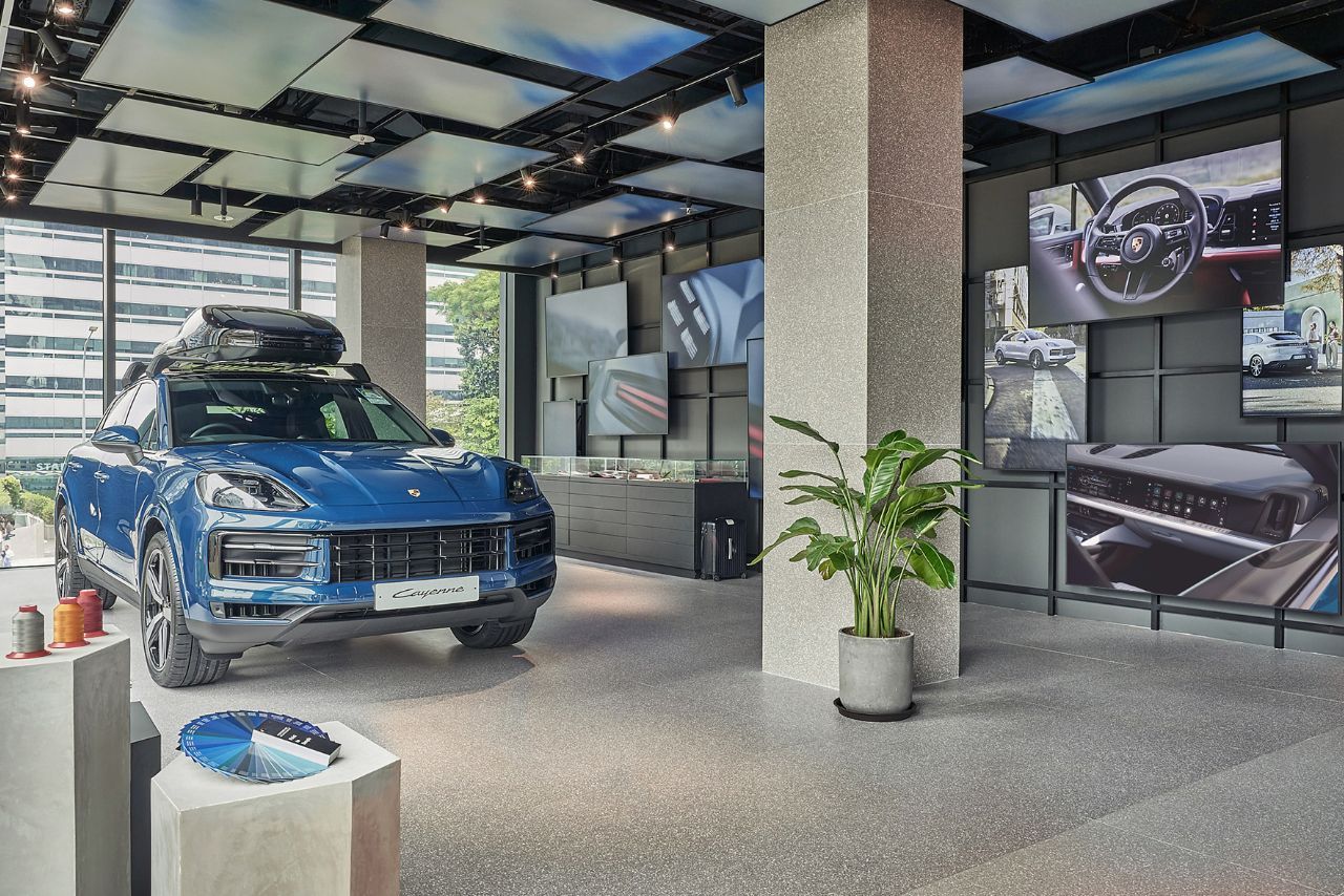 The Creation Space in the Porsche Studio Singapore (Photo: Porsche)