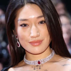 Peggy Gou on the red carpet for the screening of ‘The Shrouds’ (Photo: Getty Images)