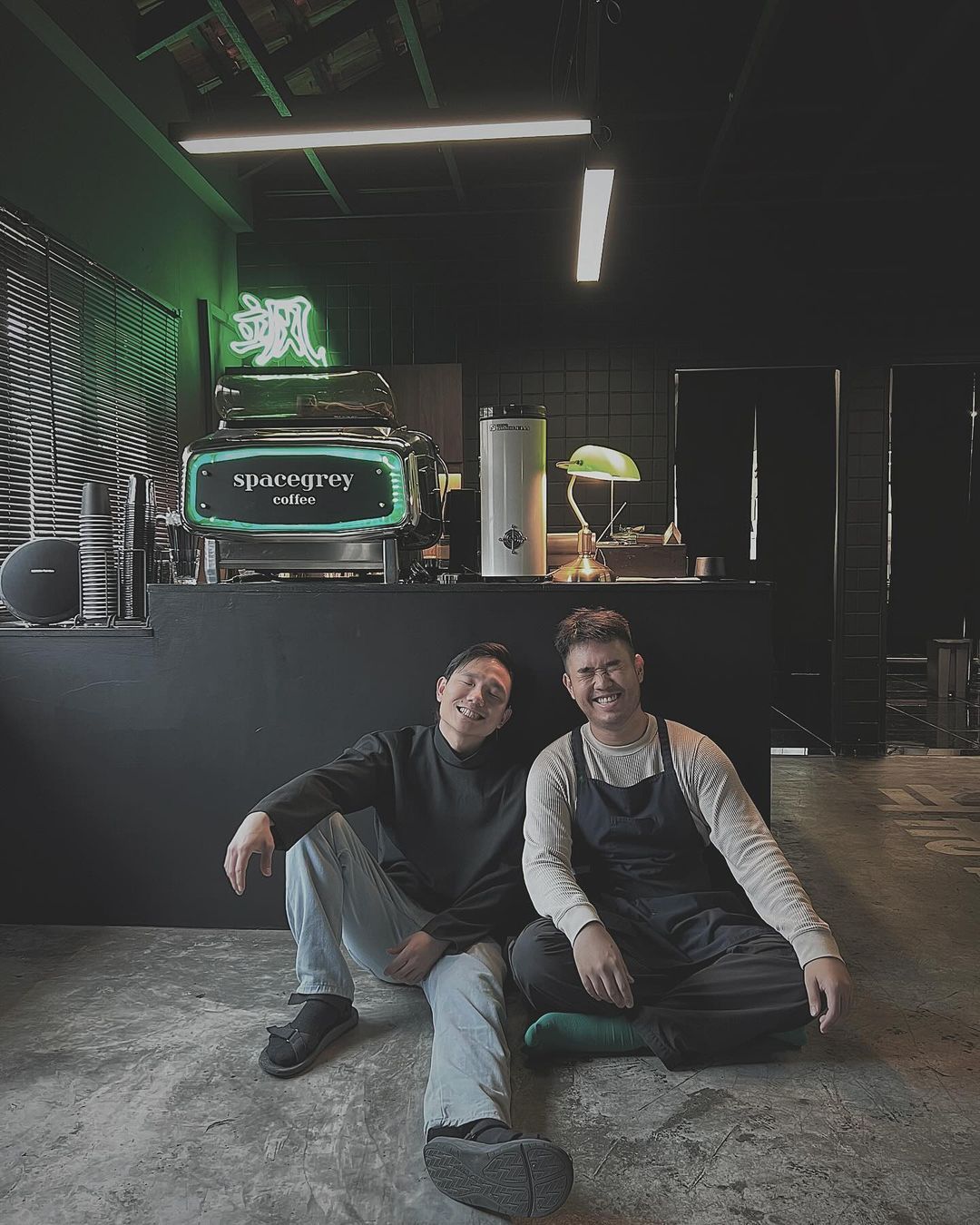 The team behind Spacegrey (Photo: Instagram / @spacegrey.pj and @applefishcakes)